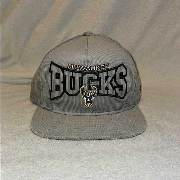 New Era Other - Milwaukee Bucks Gray Cap
